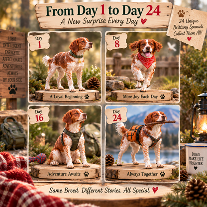 24 Days of Brittany Spaniels – 24 Personalities, One Unforgettable Pack