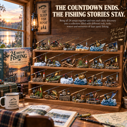 🎣24 Days of Fishing – Rod & Reel Collector’s Edition
