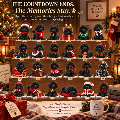 🐩24 Days of Poodle Joy – A Little Companion for Every Day