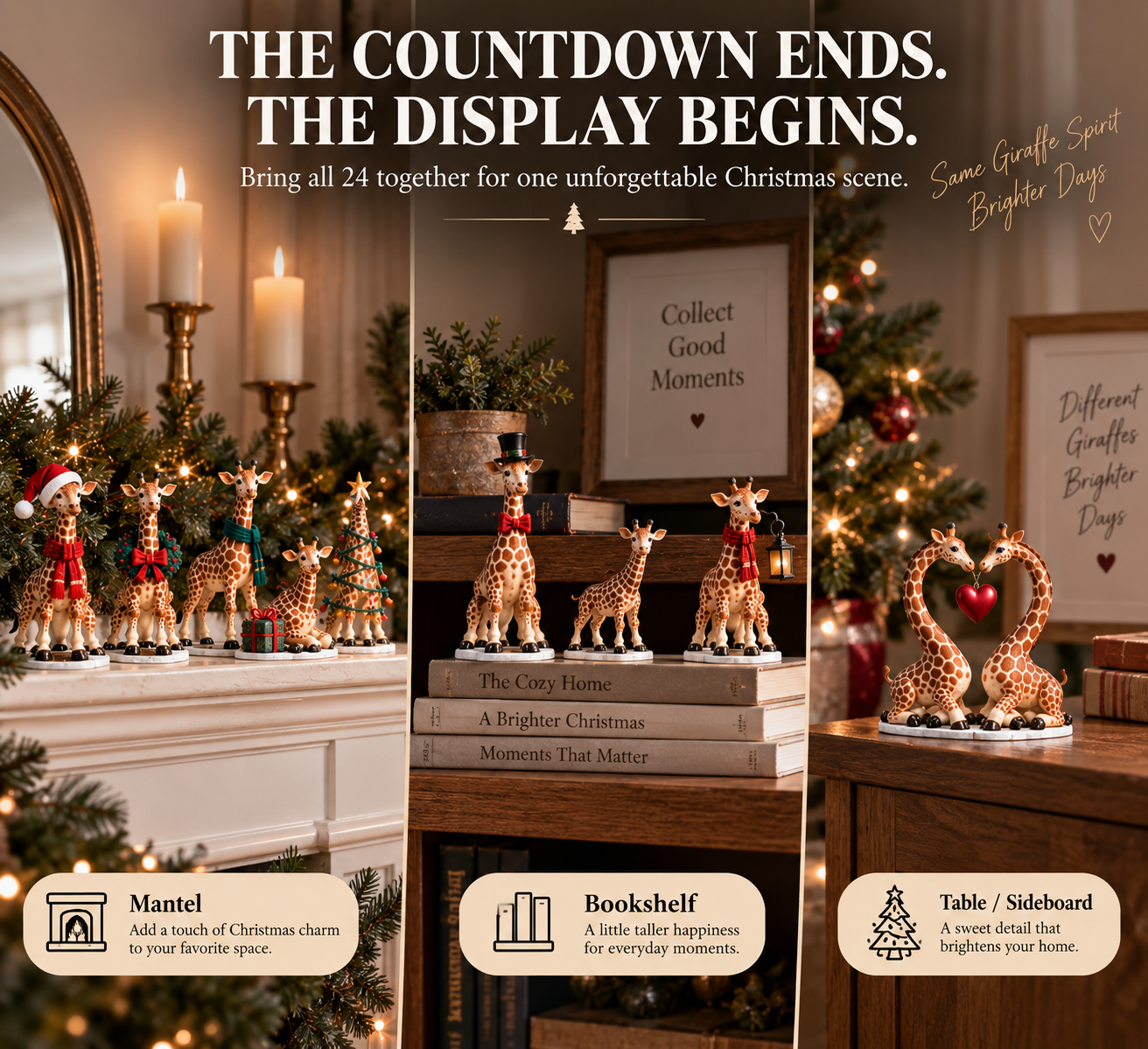 🦒 24 Days of Giraffe Christmas — 24 Unique Holiday Characters