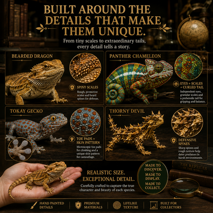 24 Lizards. 24 Discoveries. One Extraordinary Collection. 🦎🌎