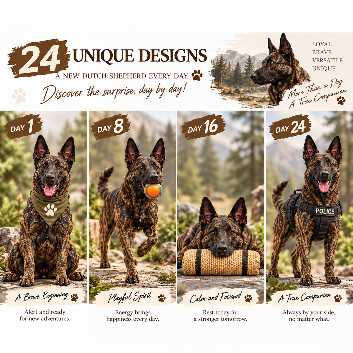 24 Days of Dutch Shepherds – A Loyal Companion Collection