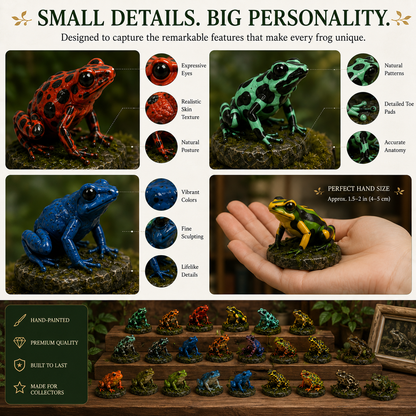 Frogs of the World– 24-Day Realistic Frog Advent Calendar