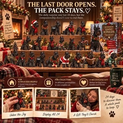 24 Days of Giant Schnauzers – Christmas Keepsake Collection 🐾🎄