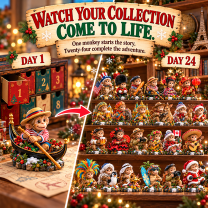 🐒 24 Days of Christmas Monkey Adventure