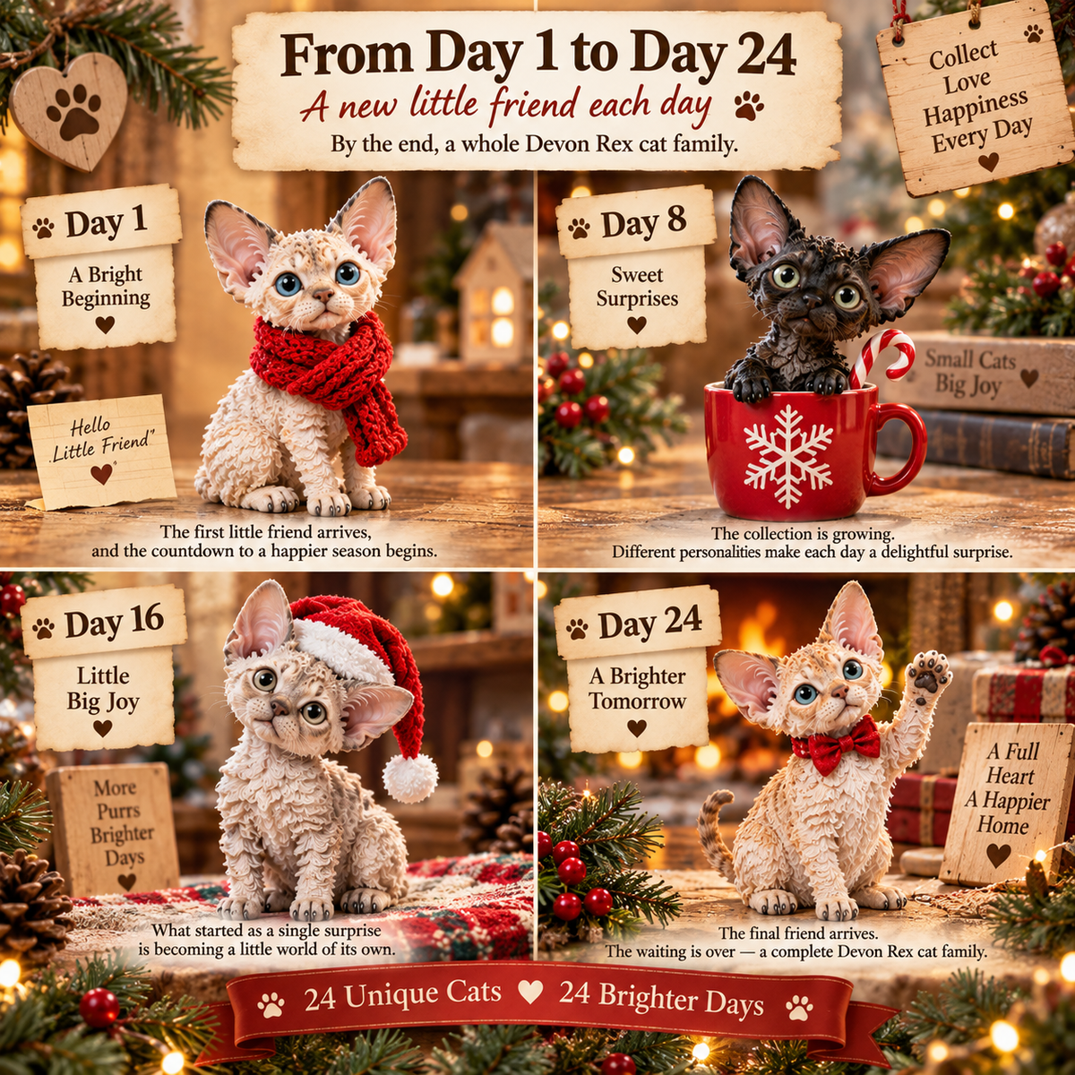24 Days of Devon Rex Cats – 24 Little Curls, 24 Big Personalities