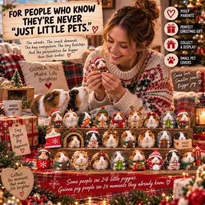 🐹🎄24 Days of Guinea Pig Joy – Tiny Paws, Big Personalities & Christmas Surprises