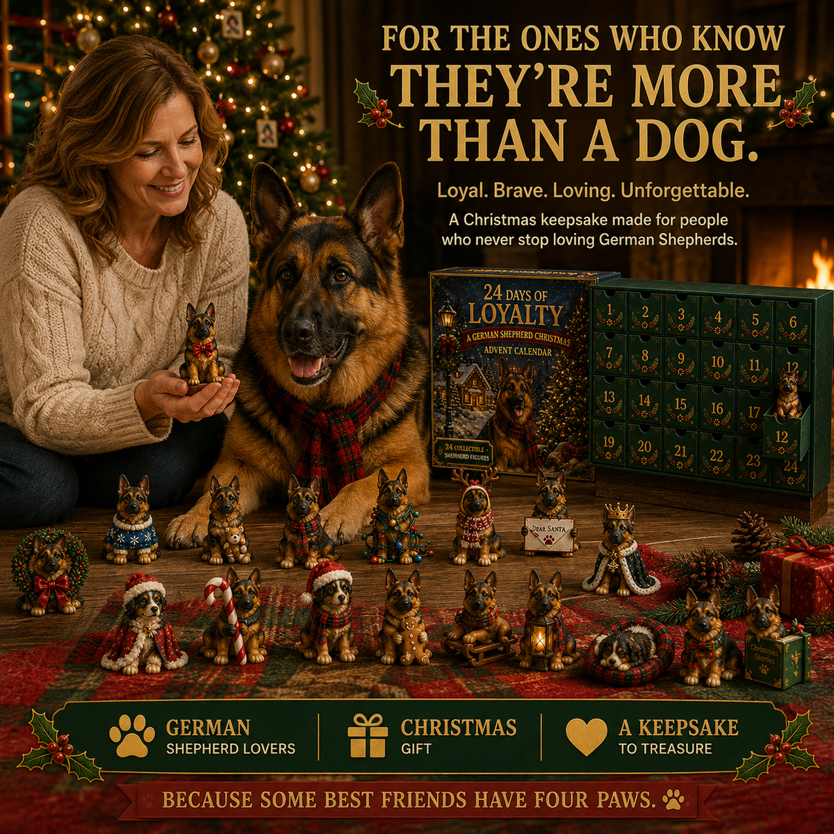 🥇 2026 German Shepherd Christmas Collection