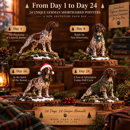 24 Days of German Shorthaired Pointers - 24 Adventures, One Loyal Companion