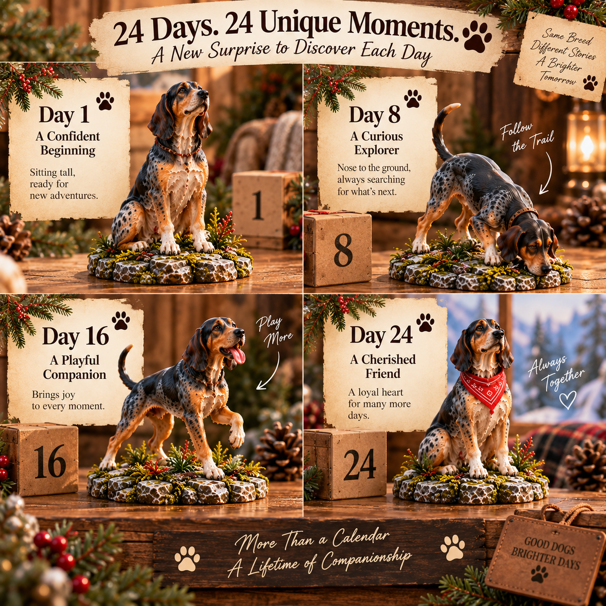24 Days of Coonhounds — A Christmas Countdown of Trails, Loyalty & Adventure