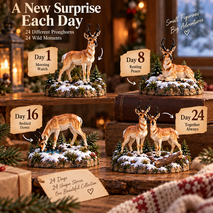 🏔️ 24 Days of the American Pronghorn — A Wild West Collection, One Moment at a Time