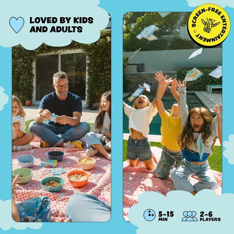 🔥LAST DAY 49% OFF - 🦄Hilarious Go Fish Card Game for Kids & Families