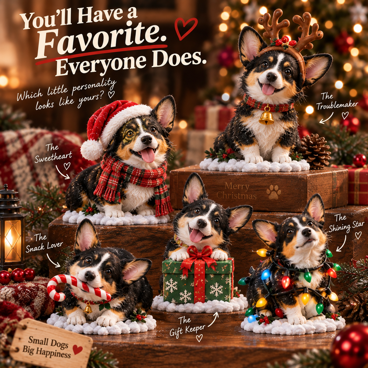 24 Days of Corgi Christmas – Black Corgi Advent Calendar 🐾🎄