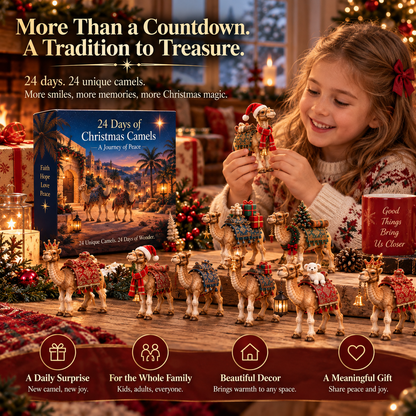 🐪 Build Your Christmas Caravan — 24 Days of Christmas Camels