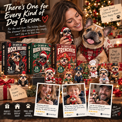 24 Days of Frenchie Personalities – Holiday Collectible Figure Collection 🐾