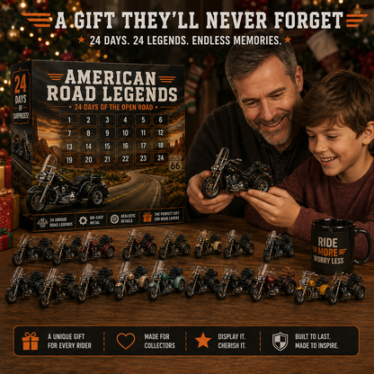 🎁American Road Legends Advent Calendar – 24 Days of Iconic Trike Collectibles