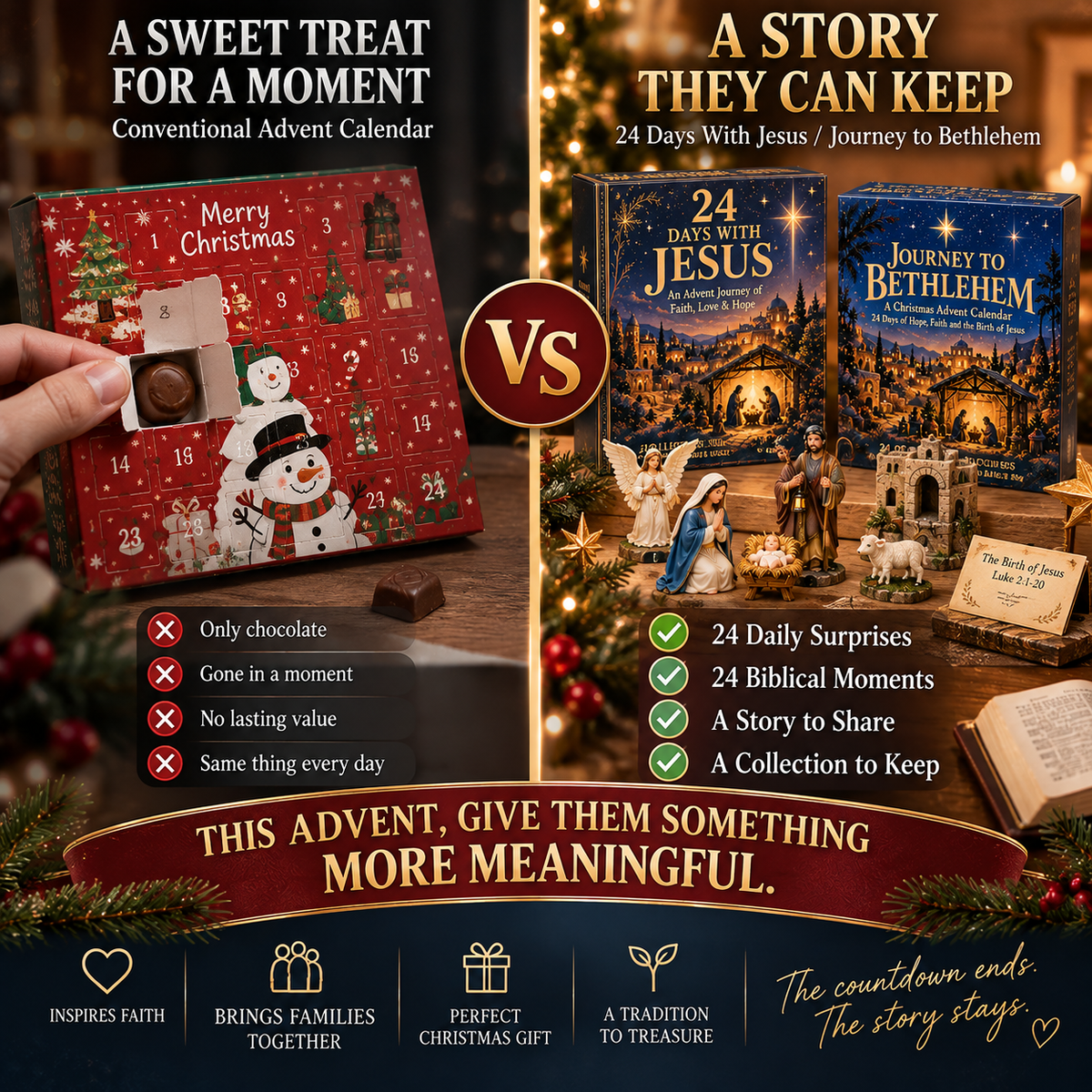 24 Days. 24 Biblical Moments-One Story That Changed the World