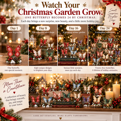 🦋 24 Days of Christmas Butterflies – 2026 Advent Calendar Collection