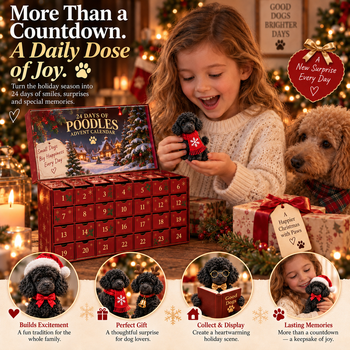 🐩24 Days of Poodle Joy – A Little Companion for Every Day