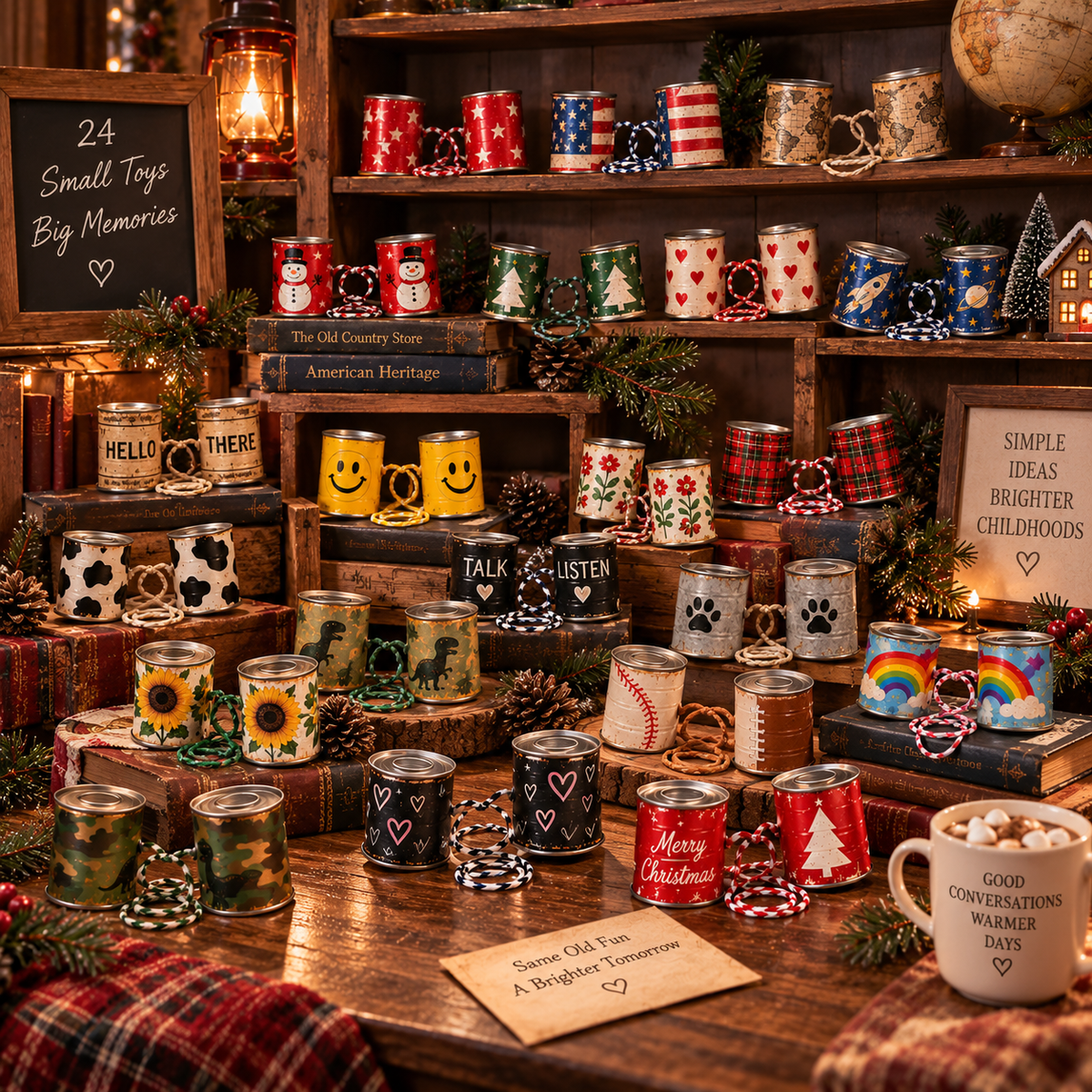24 Days of Tin Can Telephones — A Christmas Countdown Back to Simple Joys