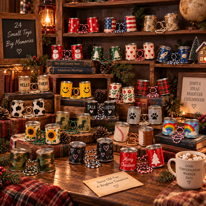 24 Days of Tin Can Telephones — A Christmas Countdown Back to Simple Joys