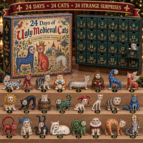🐈🏰 24 Days of Ugly Medieval Cats