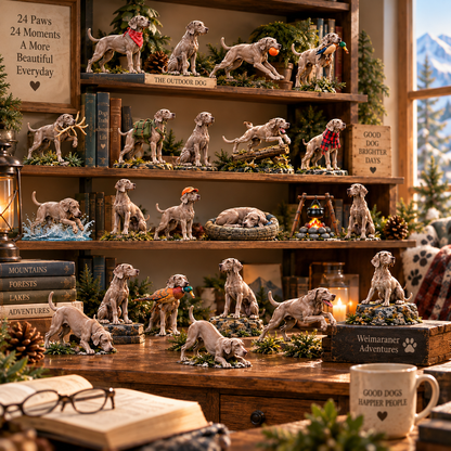 24 Days of Weimaraner Adventures – 24-Piece Dog Collectible Countdown