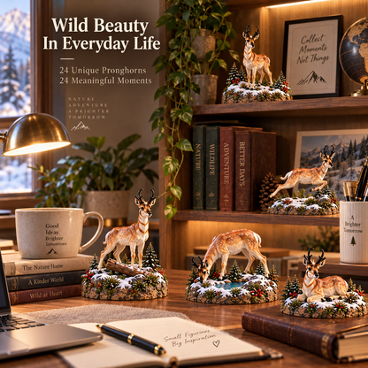 🏔️ 24 Days of the American Pronghorn — A Wild West Collection, One Moment at a Time