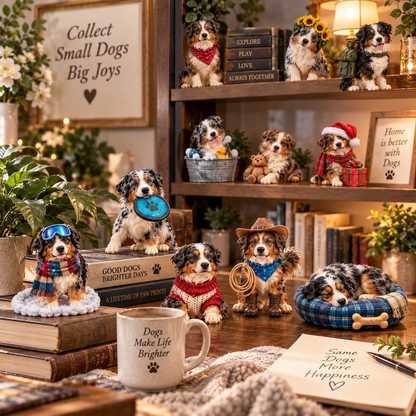 🐾 24 Days of Australian Shepherds — 24 Little Aussies, 24 Big Personalities