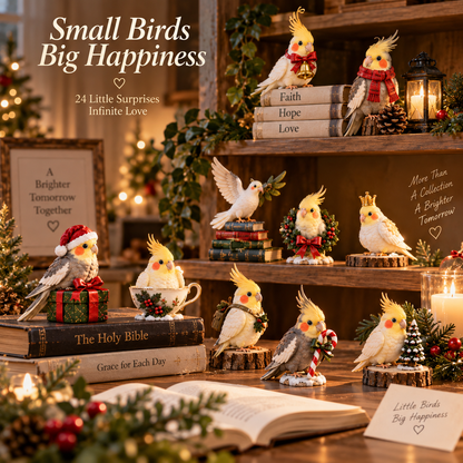 🐦 24 Days of Cockatiel Joy — 24 Little Personalities to Discover