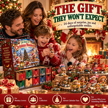 🐒 24 Days of Christmas Monkey Adventure