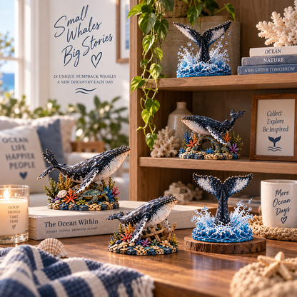 🐋24 Days of Ocean Giants – Humpback Whale Advent Calendar & Collectible Figurines