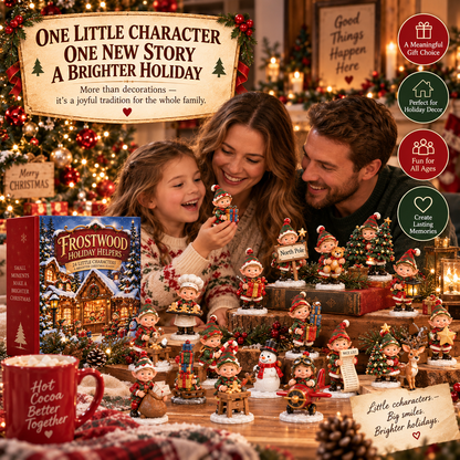🎄 Frostwood Holiday Helpers – 24 Little Christmas Workshop Characters