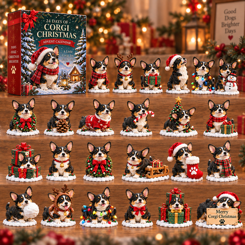 24 Days of Corgi Christmas – Black Corgi Advent Calendar 🐾🎄
