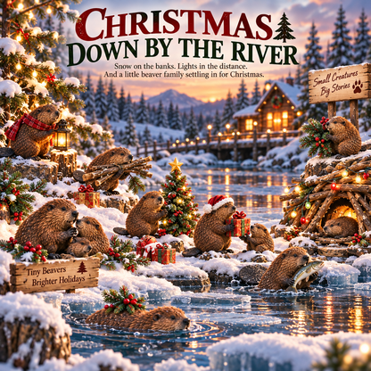 🎄 24 Days of Beavers – Christmas Down by the River