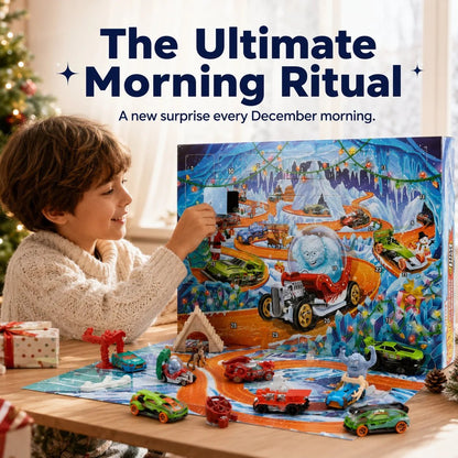 ⚡Hot Sales 49% OFF🔥 2026 Hot Wheels Holiday Advent Calendar🏎️
