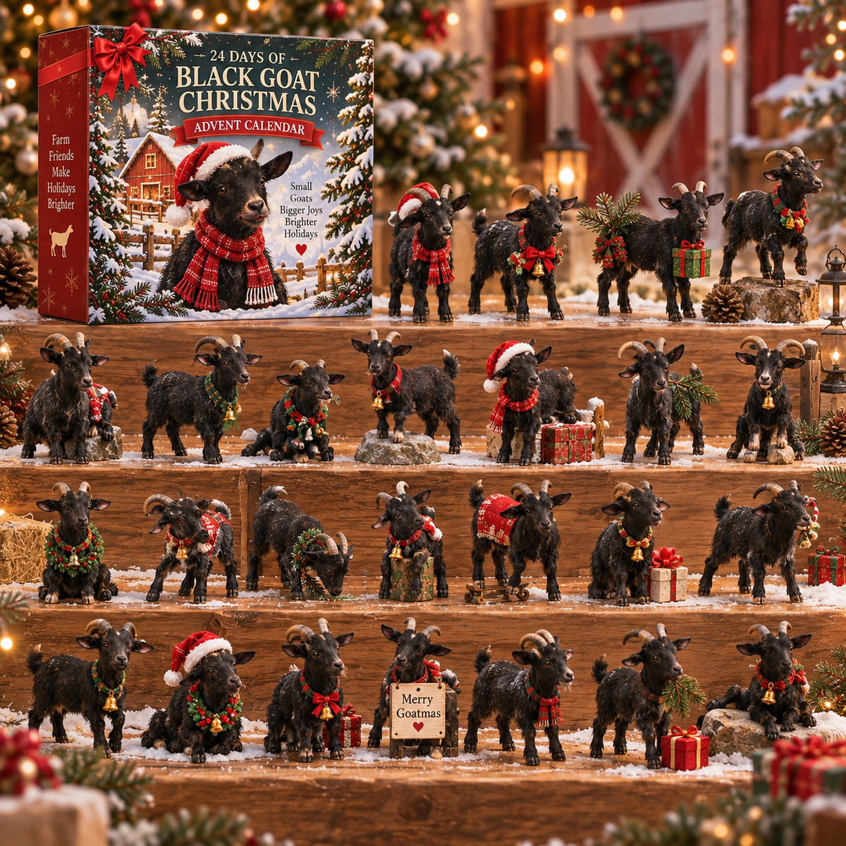 24 Days of Black Goat Christmas – Black Goat Advent Calendar 🐐🎄