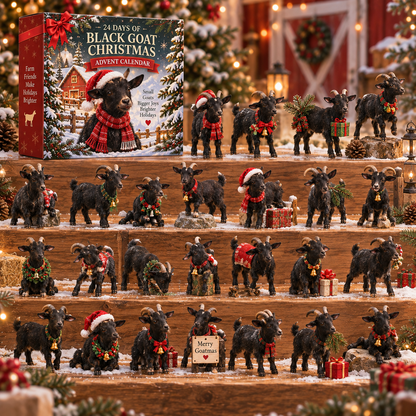 24 Days of Black Goat Christmas – Black Goat Advent Calendar 🐐🎄