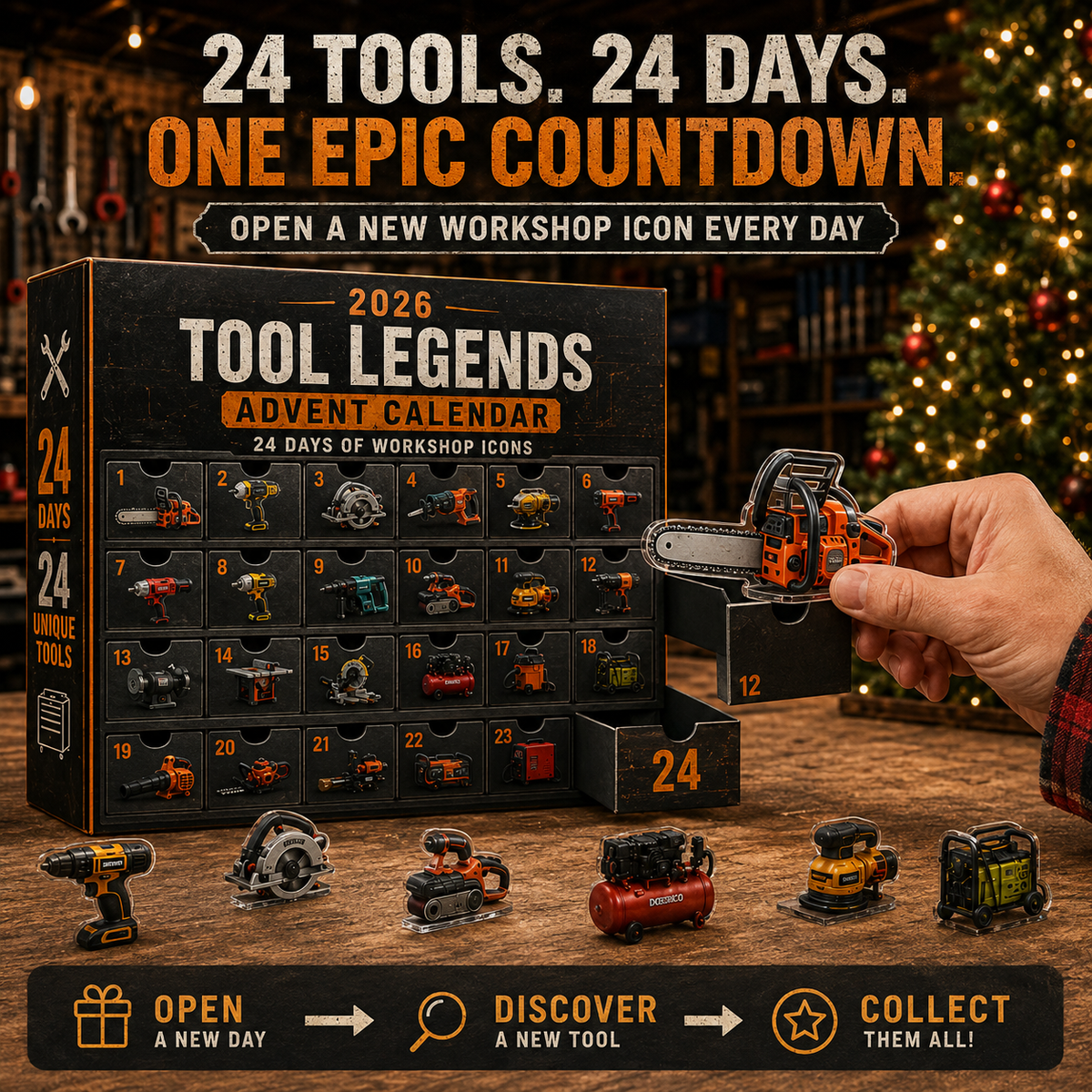 🔧 2026 Tool Legends Advent Calendar