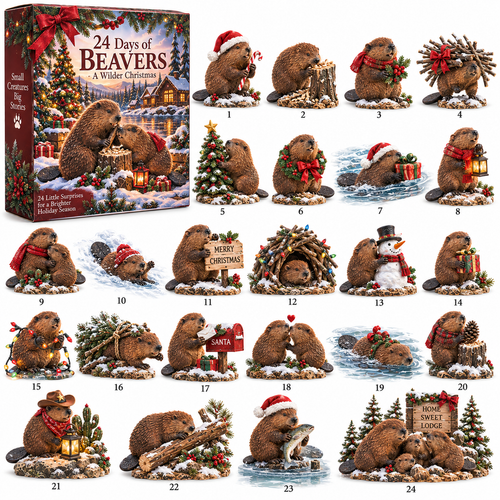 🎄 24 Days of Beavers – Christmas Down by the River