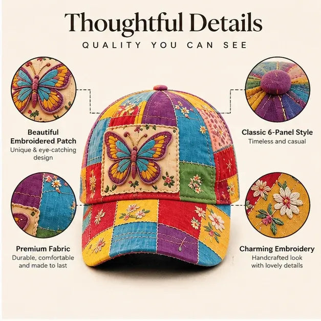 Coat of Many Colors — Country Queen Butterfly Cap
