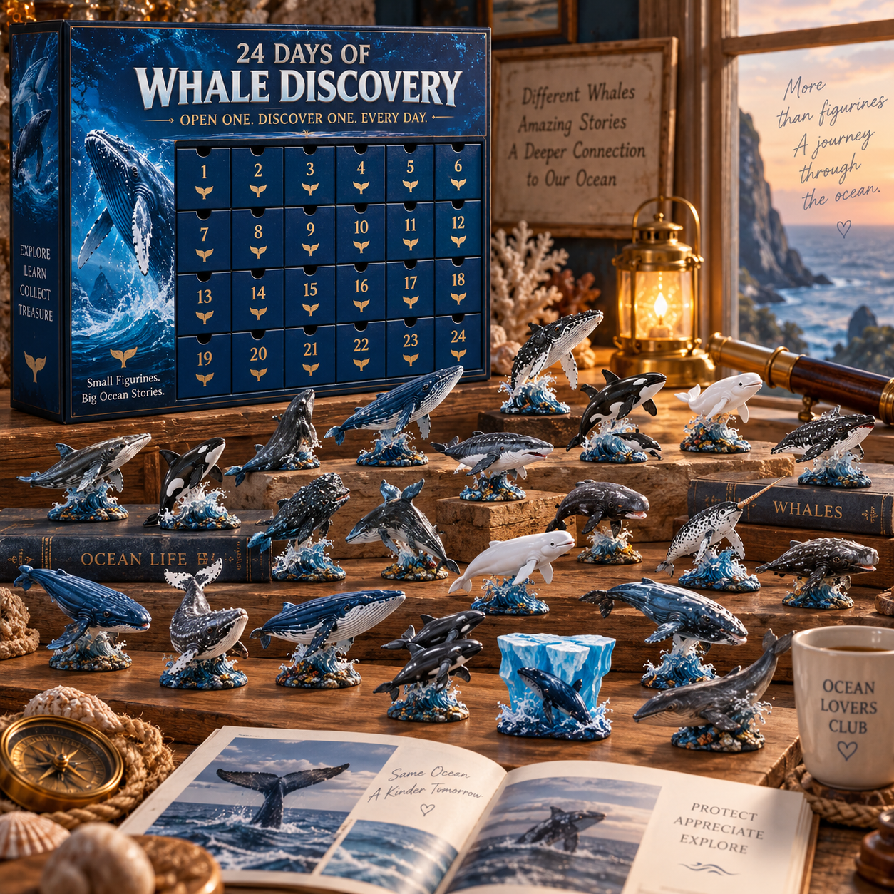 🐋 24 Days Beneath the Waves — Whale Discovery Collection 2026
