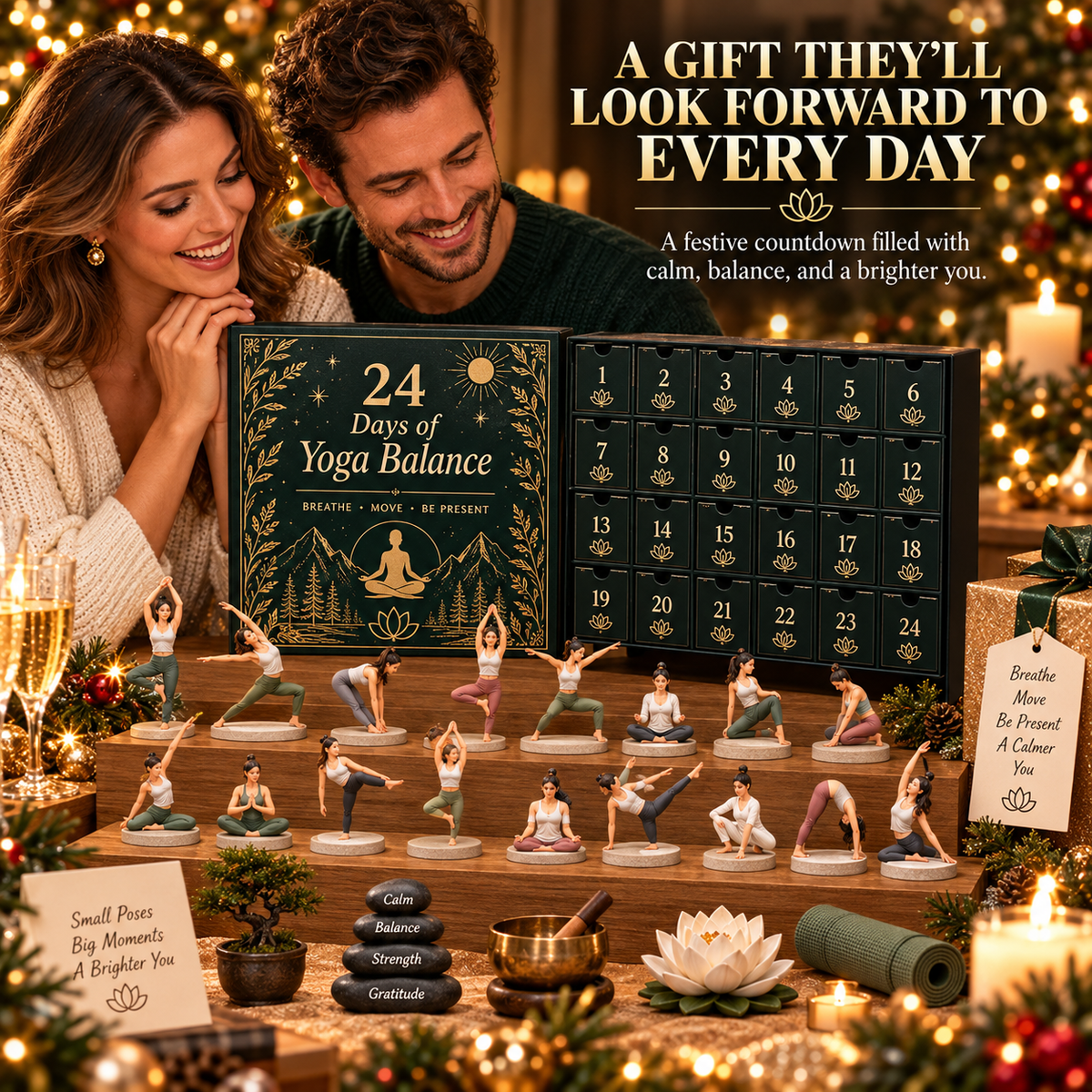 🧘2026 Yoga Balance – 24 Days of Mindful Christmas