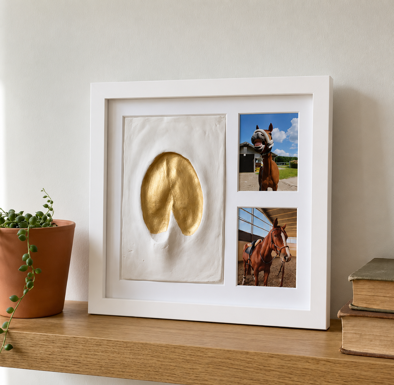 🐴Horse Hoofprint Keepsake Clay Kit💛Suitable for dogs, cats, babies, and couples.🖼️