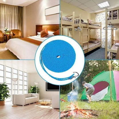 🔥 Limited-Time Deal: Adjustable Windproof Clothesline for Indoor & Outdoor Use