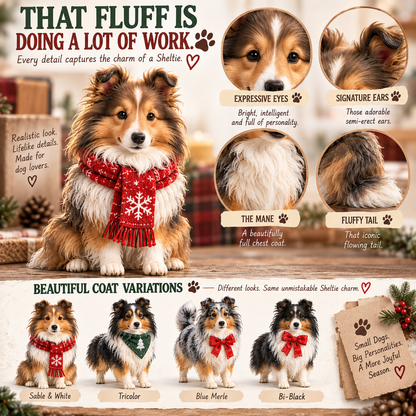 24 Days of Sheltie Joy — 24 Fluffy Personalities, One Loyal Little Pack 🐾❤️