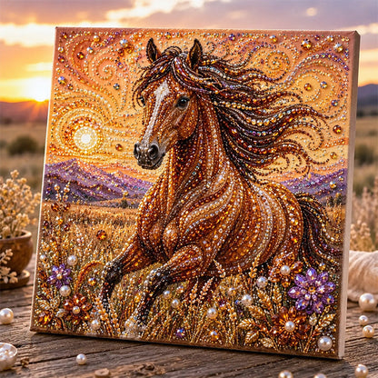 🔥 Last Day 49% OFF - 🦬✨ Highland Cow Pearl Art DIY Kit – Relaxing DIY Craft to Create Stunning Coastal Artwork