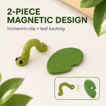 🐛 Snail-style magnetic glasses clip