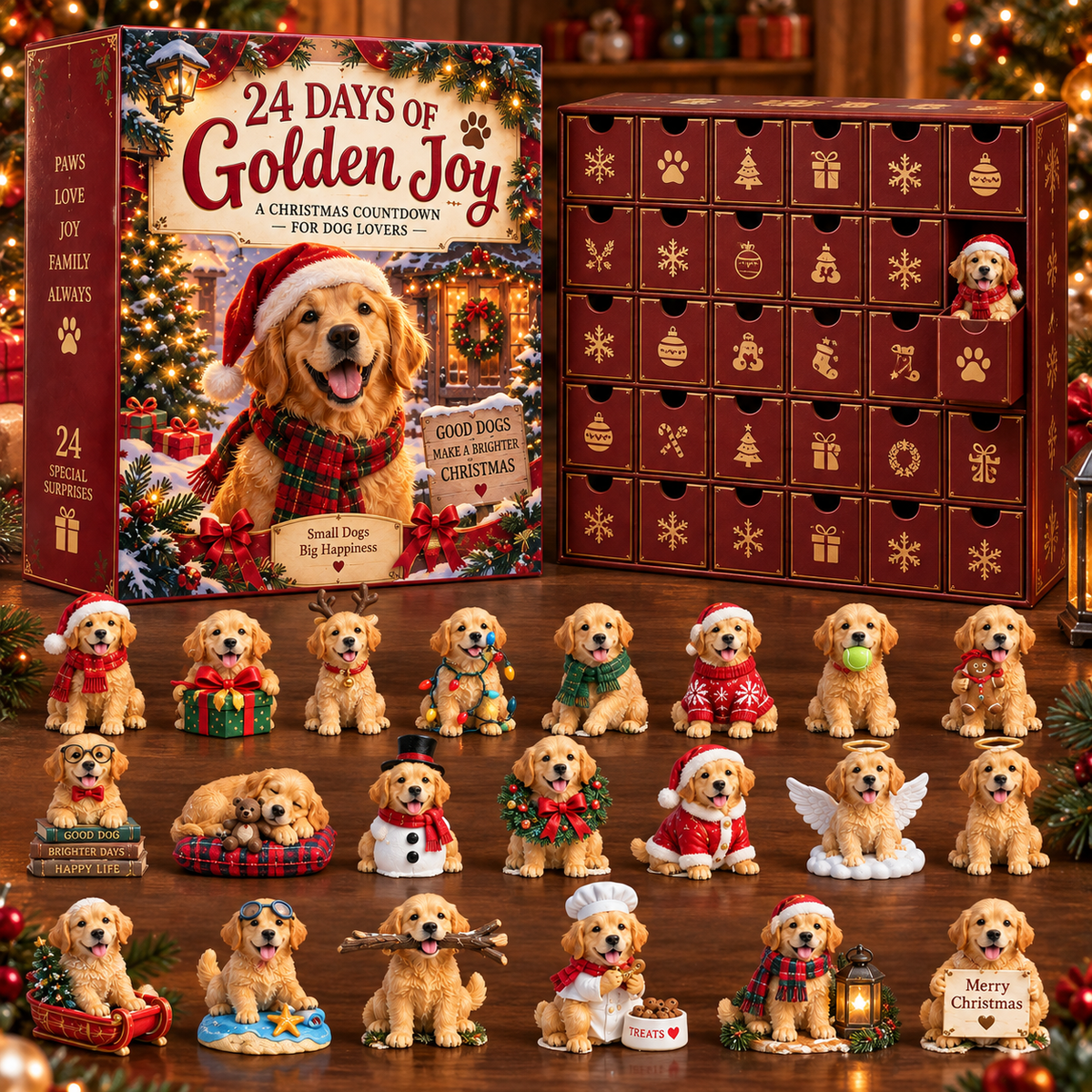 24 Days of Golden Joy 🎄🐾