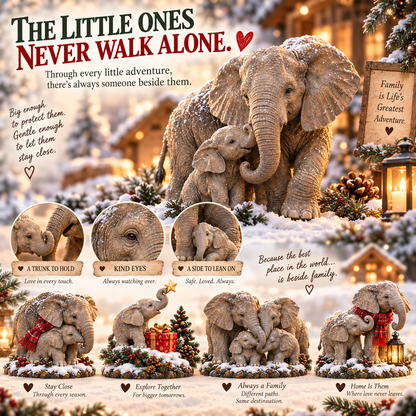 🐘❤️24 Days of Elephant Family — 24 Little Moments of Love, Togetherness & Christmas Joy